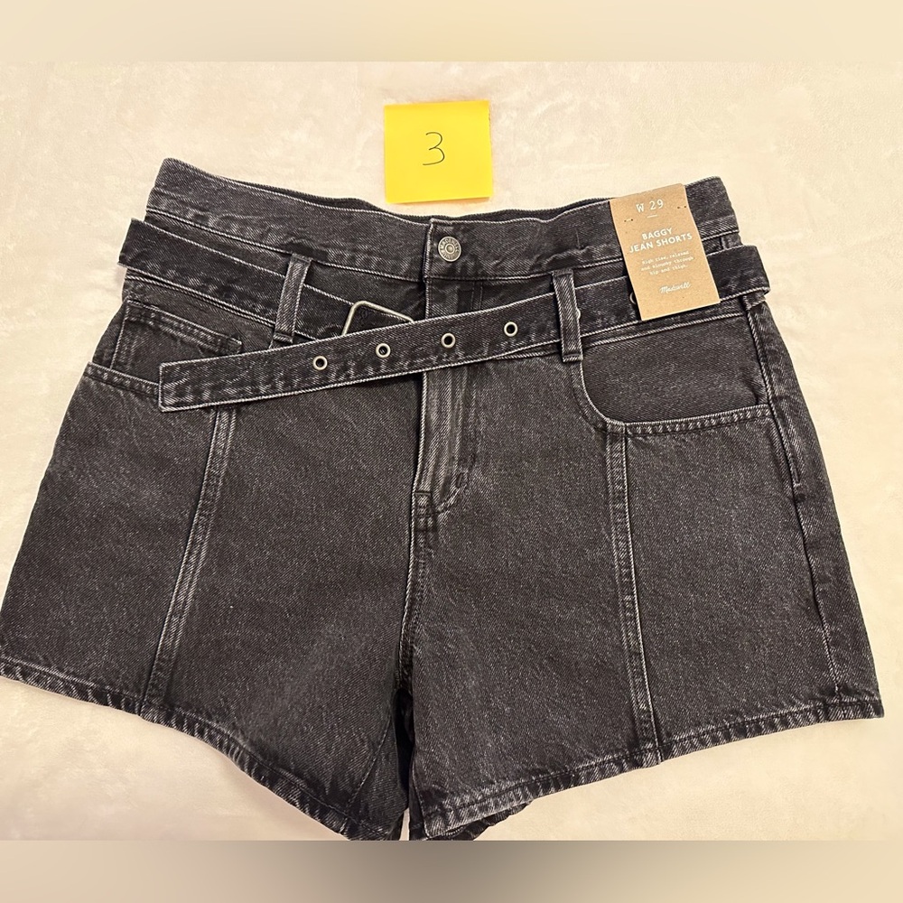NWT Madewell Baggy Jean Short